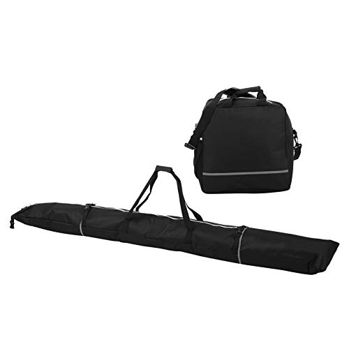 Kadimendium Juego de Bolsas de esquí Impermeable Llining Mejores Accesorios Bolso para Botas de esquí Bolsas para Botas de esquí para la mayoría de Las Tablas de Snowboard para Cascos para Adultos