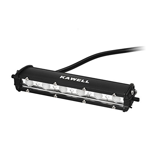 KAWELL 18W Barra de Leds 4x4 Tractor Luces de antiniebla Faro Trabajo Led Todoterreno luz para Moto camión, Quad, SUV, Barco