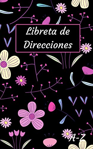 Libreta de direcciones: Agenda de direcciones y teléfonos pequeña, español, ordenación alfabética