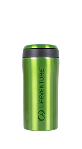 Lifeventure, 300ml, Green Thermal Mug, Gloss, Unisex-Adult