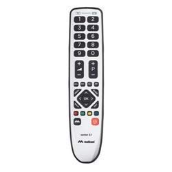 Meliconi Gumbody Senior 2.1 Mando a Distancia Universal en 1, Ideal para SmartTV y decodificador