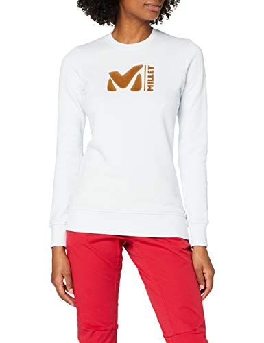 MILLET Capucin Crew Neck Sweat W Shirt, Womens, Moon White, S