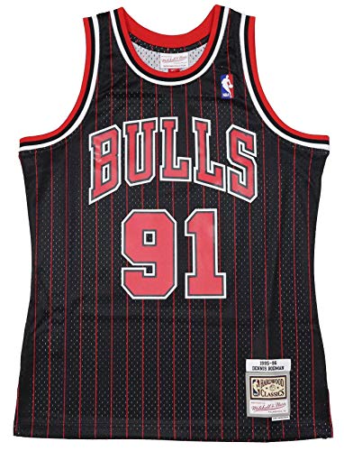 Mitchell & Ness Dennis Rodman 1995-96 Chicago Bulls Replica Swingman NBA Jersey HWC Basketball Trikot