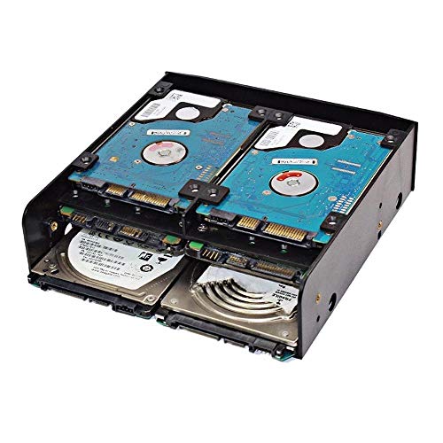 Miwaimao OImaster Multi-Functional Hard Drive Conversion Rack Standard 5.25 Inch Device Comes with 2.5 Inch / 3.5 Inch HDD mounting