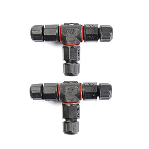 “N/A” Conector Impermeable de Tres vías Tipo T 2