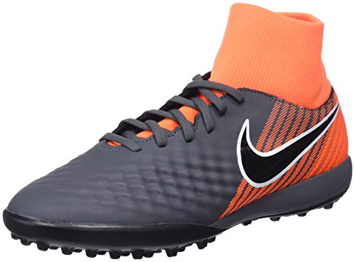 Nike Obrax 2 Academy DF TF, Zapatillas de Deporte Hombre, Multicolor (Dark Grey/Black-tota 080), 40 EU