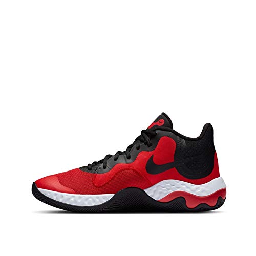 Nike Renew Elevate, Zapatillas de básquetbol Hombre, Univ Red/Black/White, 44 EU