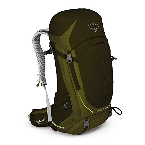 Osprey Stratos 36 Men's Ventilated Hiking Pack - Gator Green (M/L)