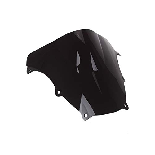 Parabrisas de Motocicletas Parabrisas Deflector de Flujo de Aire de Parabrisas de Motocicleta para S-uzuki SV650 SV1000 SV 650 1000 650cc 1000cc 2003-2008 Deflector de Viento (Color : A)