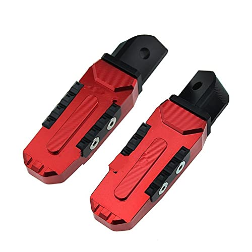 Pie Clavijas Adaptadores Clavijas Pie Delanteras Traseras Para Y&amaha FZ07 FZ09 FZ10 FZ6 FZ1 FZ8 FZ-07 FZ-09 2004-2020 Accesorios Motocicleta Pedales De Reposapiés Estriberas (Color : B)