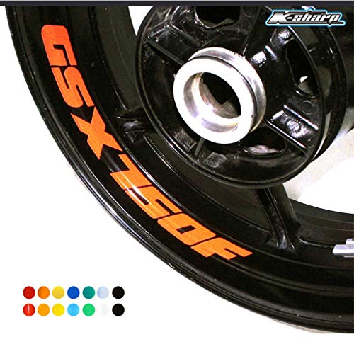 psler Motocicleta Llanta Rueda Interior Calcomanías Pegatinas Para GSX 750F