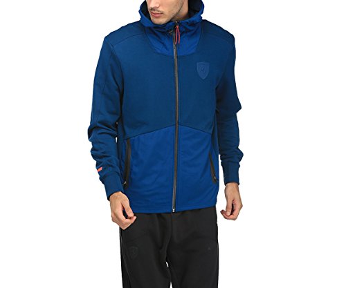 Puma Ferrari Hooded Sweat – Sudadera con capucha para hombre, 57347505, azul, extra-large