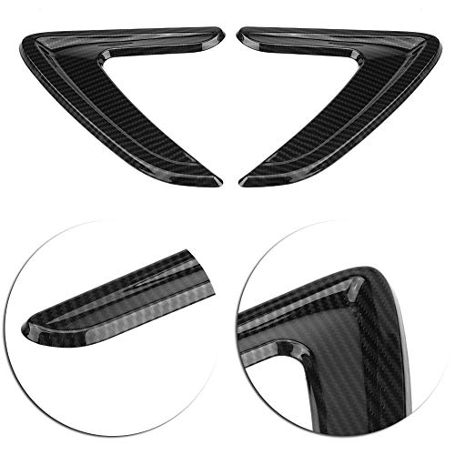 Rbaotech Car Side Air Vent Cover Trim Fender Sticker para Bmw 3 Series F30 2012-2016 Fibra de Carbono