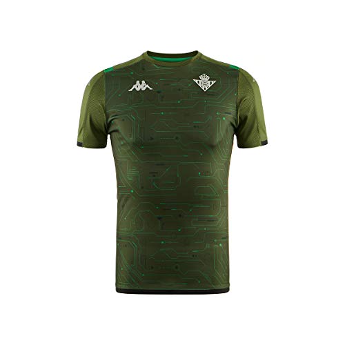 Real Betis - Temporada 2019/2020 - Kappa - ABOUPRE 3 Jersey Act de Entrenamiento, Hombre, Neutro, L