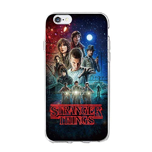 RENGMIAN Stranger Things Christmas iPhone Case Transparent Soft Silicone Cover ST-891 For Funda iPhone XS MAX