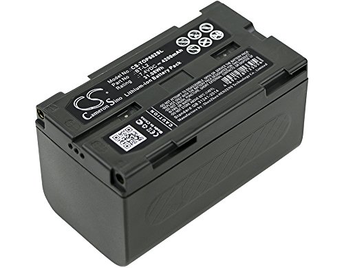 Replacement Battery for TOPCON - Equipment, Survey Battery - ES Total Station, ES-600G, ES-602, ES-602G, ES-605, ES-605G, Hiper II, Hiper II Receivers, Hiper V GNSS Receivers, OS Total Station