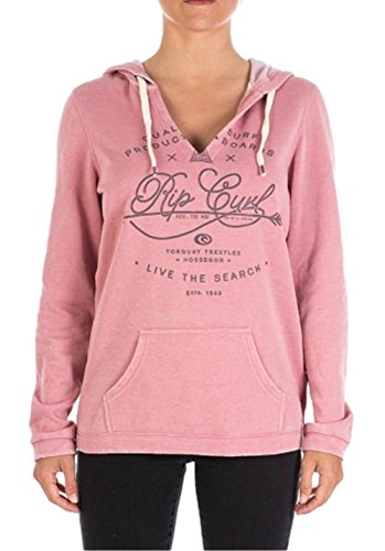 RIP CURL Tofino – Sudadera para Mujer Rosa Dusty Rose Talla:Large