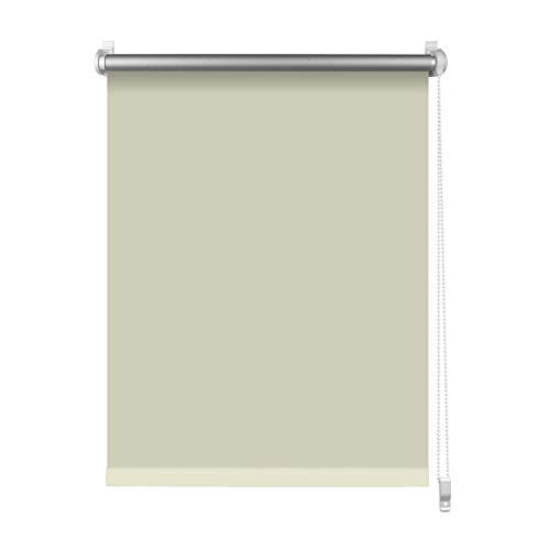 S SIENOC Klemmfix - Estor Opaco para Ventana Estor Enrollable/Thermo – Estor de Opaco Blackout Blind Silver Coating Opaque Protección de Pantalla para Ventanas y Puertas