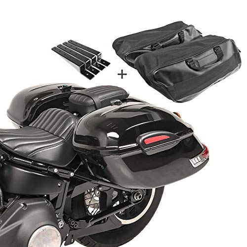 Set Alforjas rigidas + Bolsas Interiores para Suzuki Intruder C 1800 R/RT DW