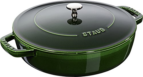 STAUB Rustidera chistera de Hierro Fundido albahaca 28cm