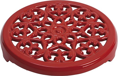 STAUB Salvamanteles, Hierro Fundido, Rojo Cereza, 23 cm