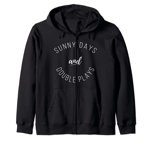 Sunny Days Double Plays Baseball Sudadera con Capucha