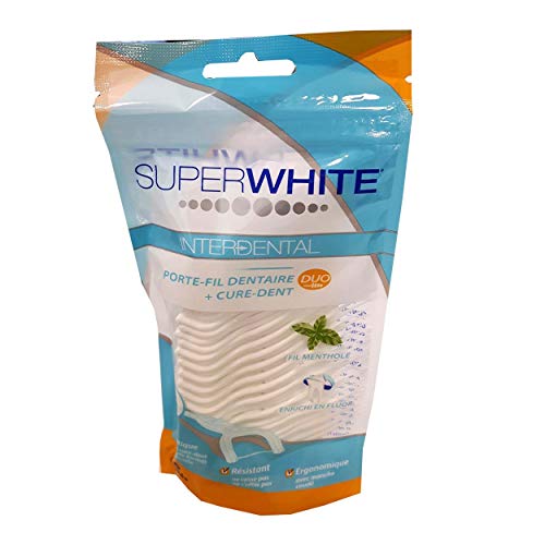 Superwhite Herramientas con hilo dental 30 piezas