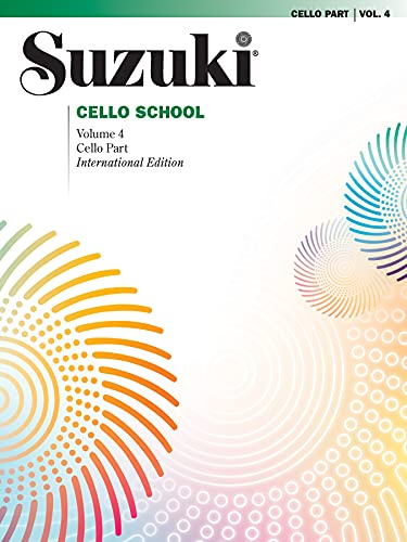 SUZUKI CELLO SCHOOL VOL 4 REV/: Cello Part