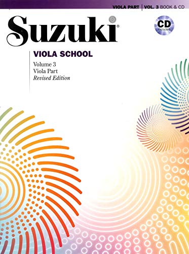 Suzuki Viola School, Volume 3 (Revised): Viola Part, Book & CD