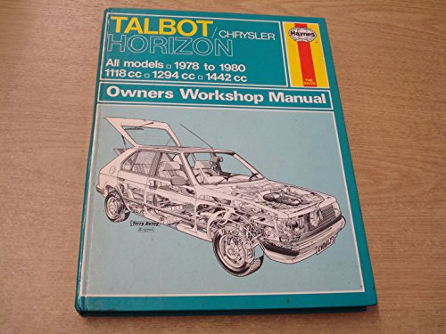 Talbot/Chrysler Horizon Owner's Workshop Manual