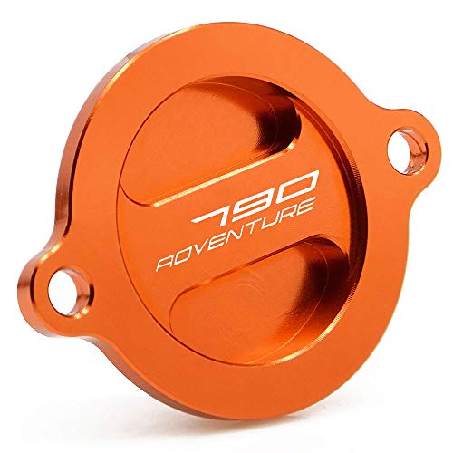 Tapa de la Cubierta del Filtro de Aceite del Motor para K.TM 790 Adventure/R 2019 2020 Naranja