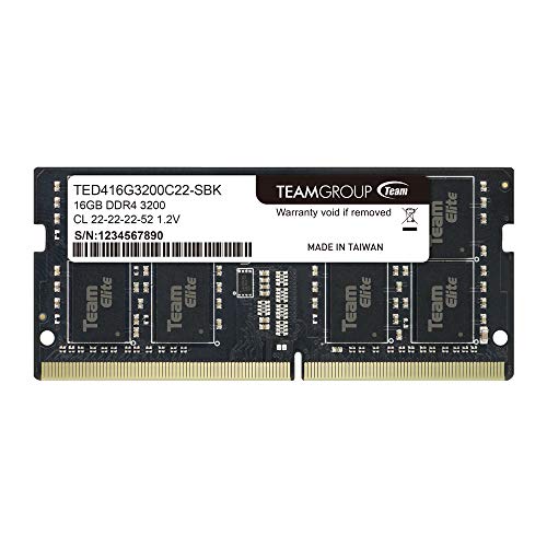 Team Group Elite SO-DIMM DDR4 3200MHz 16GB CL22