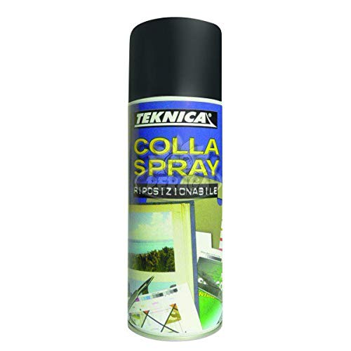 TEKNICA Pegamento en spray reposicionable en 24 h 400 ml