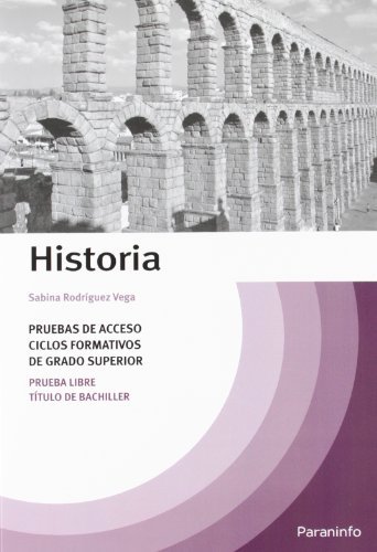 Temario Historia Pruebas de Acceso a Ciclos Formativos de Grado Superior