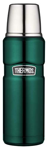 Thermos Stainles King Thermosflasche Aislante, Termo, Botella, Acero Inoxidable, Pine Green