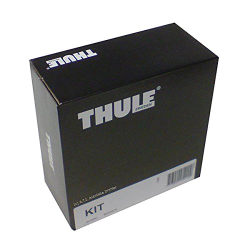 Thule 141716 Kit de Ajuste Personalizado para Montar Techo vehículos sin Puntos de conexión para portaequipajes ni Barras de Serie, Negro, Única, Set de 4