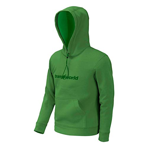 Trangoworld Kura Sudadera, Unisex niños, Verde/Verde Caza, 08