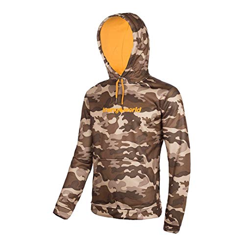 Trangoworld Login-P Sudadera, Hombre, Marron/Girasol, M