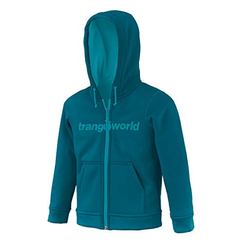 Trangoworld Oby Chaqueta, Unisex niños, Azul Profundo/Azul Hielo, 16