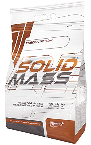 Trec Nutrition Gainer Solid Mass Gainer Carbohidratos Masseaufbau Muskelaufbau Bodybuilding (1000g Strawberry - Fresa)