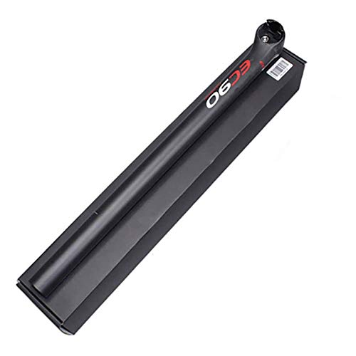 WYJW 27.2 30.8 31.6 Mm Tija de sillín, UD Tija de sillín de Peso Ligero de Carbono Completo Tija de sillín de Bicicleta, para Bicicleta MTB Tija de sillín de Bicicleta de Carretera Piez