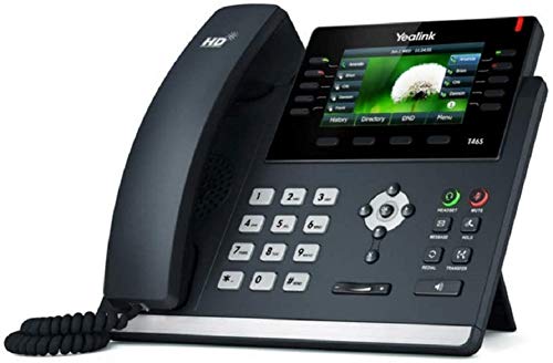 Yealink SIP-T46S - Teléfono IP, color negro