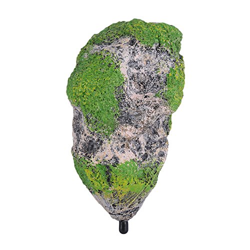 zjchao Aquarium Decoration Stones Artificial Mountain for Decoration of Fish Tank Suspension Simulation Rock Suspended Moss Stone (M)