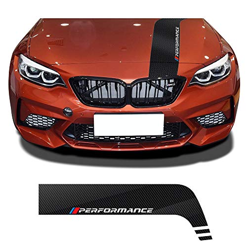 ZYHZJC Capó del Coche Bonnet Stripes M Performance Decal Stickers para BMW f10 f20 f30 f22 f32 g01 g20 g05 g30 f45 f15 f16 e46 e90