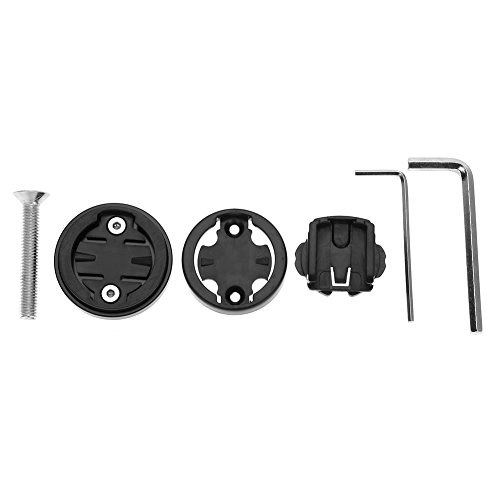 Adaptador de Soporte de Montaje de Extensión para Computadora de Bicicleta，Stem Top Cap Bicicleta Manillar Top Cap de Soporte de Montaje para Garmin/Bryton/Cateye