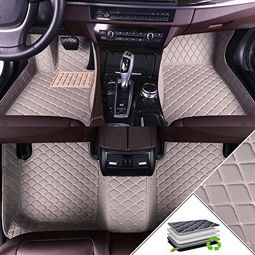 ALLYARD para R 320 400 300L 350L 500L 4Matic 6-Asiento 10-16 Alfombrillas para Coche Antideslizantes Moqueta Impermeable automóviles Alfombrilla XPE Cuero Alfombra de Coche Accesorios Gris