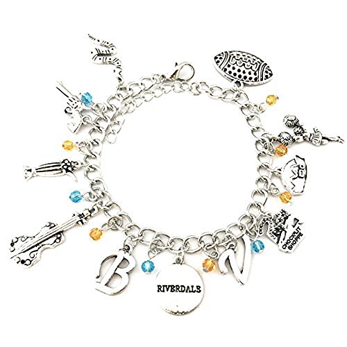 Beaux Bijoux Riverdale - Pulsera de abalorios inspirada en Riverdale en caja de regalo