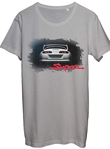 Benefitclothing Legendary JDM Hero Hombres Toyota Supra Men's Fan Artwork T-Shirt - 100% Ring Spun Cotton - Soft and Comfortable - DTG Printed