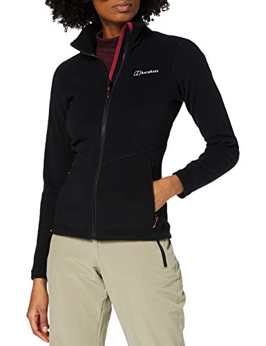 Berghaus Prism Micro Polartec Chaqueta de Forro Polar, Mujer, Black / Black, S