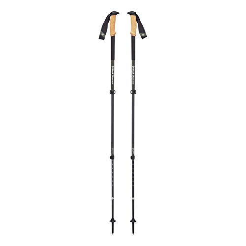 Black Diamond Alpine Carbon Cork Trek Poles Bastones de Senderismo, Unisex-Adult, Tundra, 61-130 cm